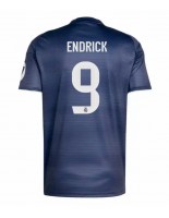 Real Madrid Endrick #9 Bortedrakt 2025-26 Korte ermer